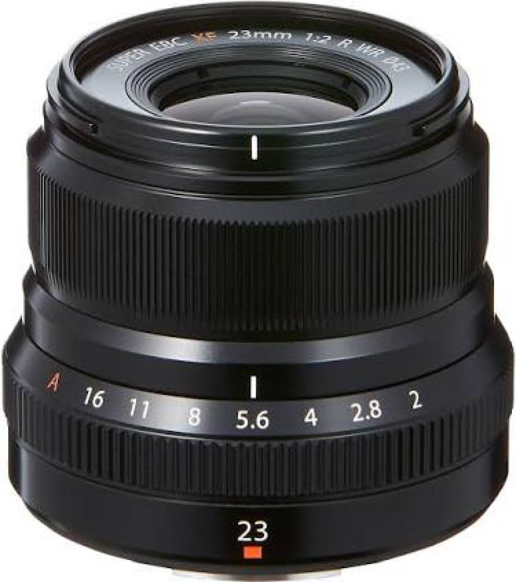 Fujifilm Fujinon XF 23mm F2 R WR Lens Siyah