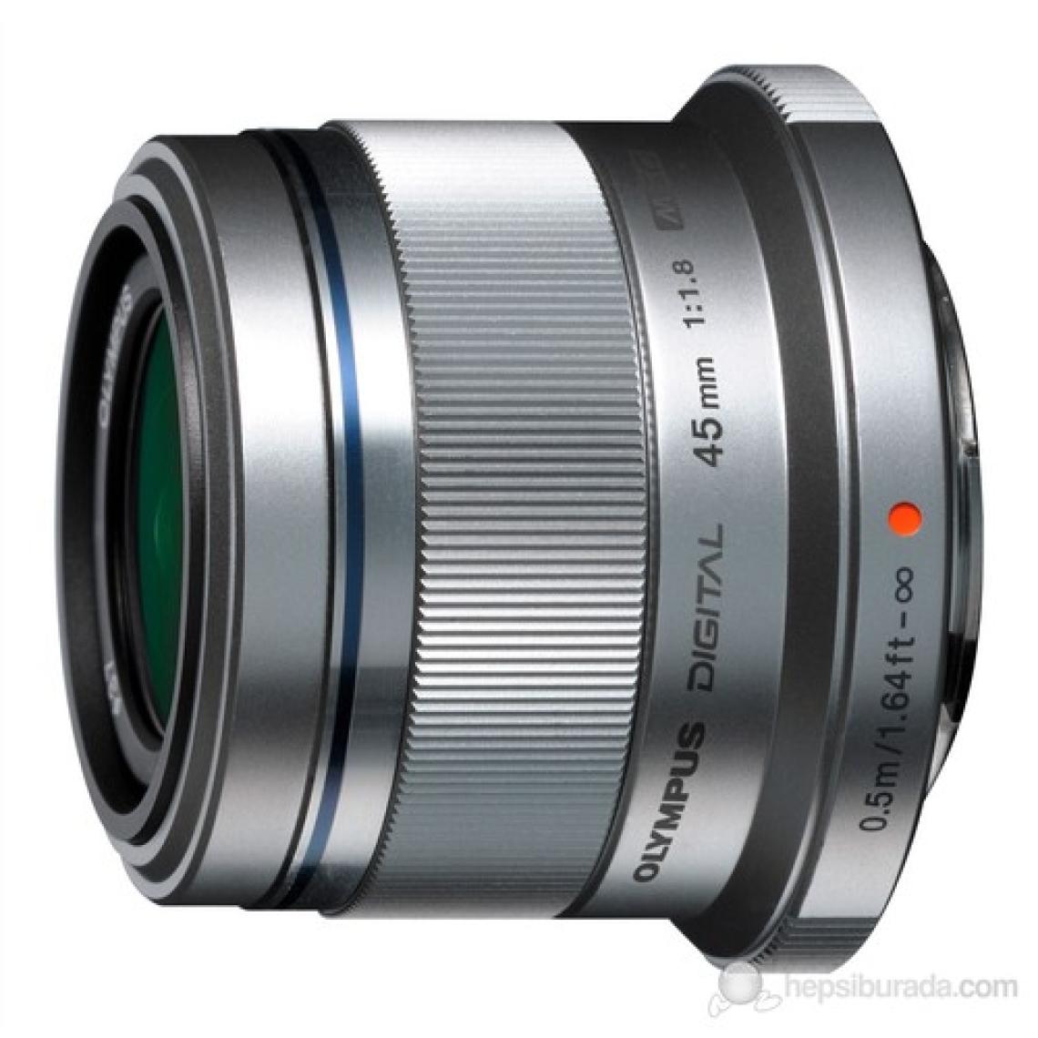 Olympus M.ZUIKO Digital 45mm f/1.8 Gümüş Lens