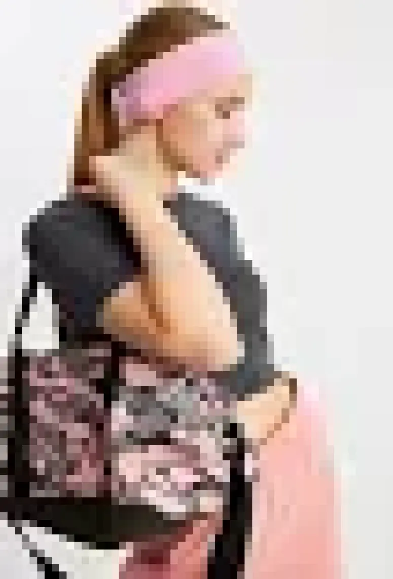 Butikgiz Pembe Kadın Pamuklu Penye, Kaymaz, Terletmez, Ultra Hafif, Spor Saç Bandı Bandana