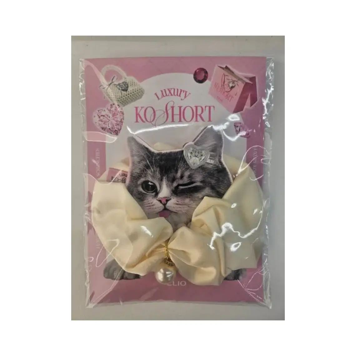 Clio İnci Detaylı Saç Tokası CLIO Pearl Hair Scrunchie (Luxury Koshort)