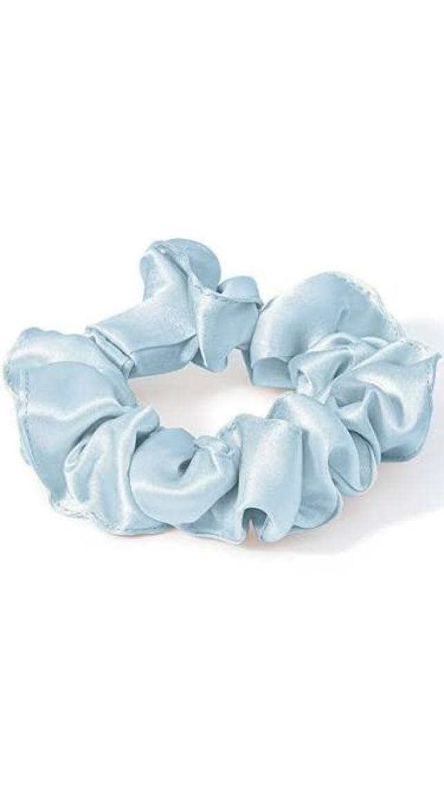 Beauty Pillow Saç Tokası %100 İpek Mavi Renk