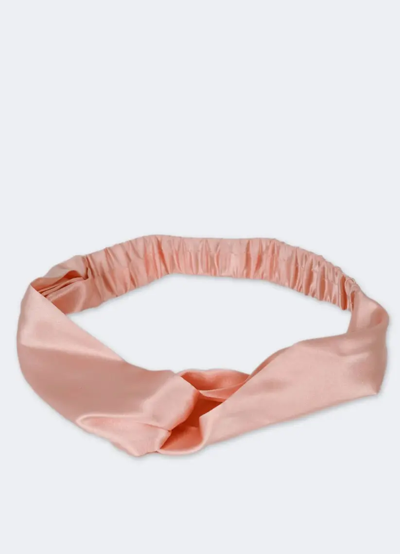 Beauty Pillow %100 İpek Saç Bandı Siyah Renk