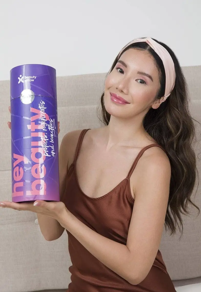 Beauty Pillow %100 İpek Saç Bandı Siyah Renk