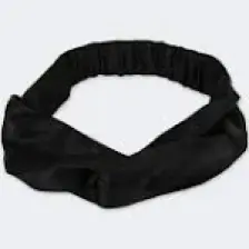 Beauty Pillow %100 İpek Saç Bandı Siyah Renk