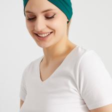 Butikgiz Hürrem Yeşili, Butik Tasarım Kadın Bandana Saç Bandı, Ekstra Yumuşak,  Esnek, Doğal, Pamuklu Penye