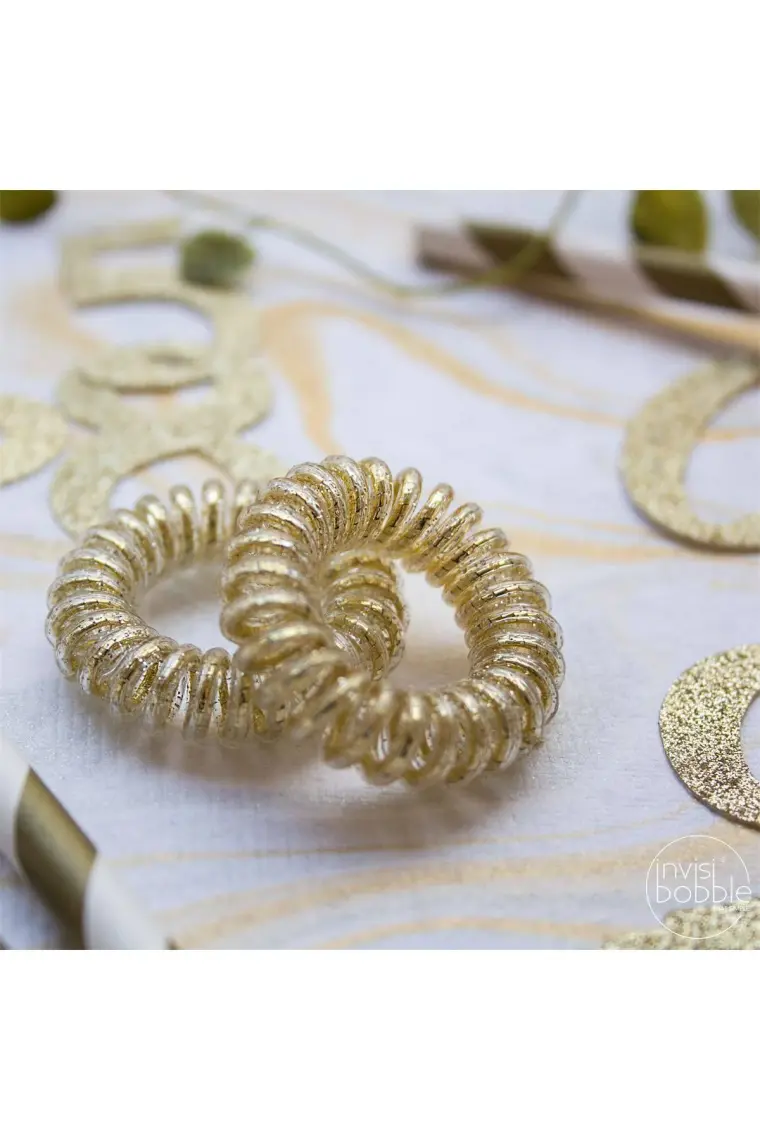 Invisibobble Original Golden Adventure 3’lü Saç Tokası