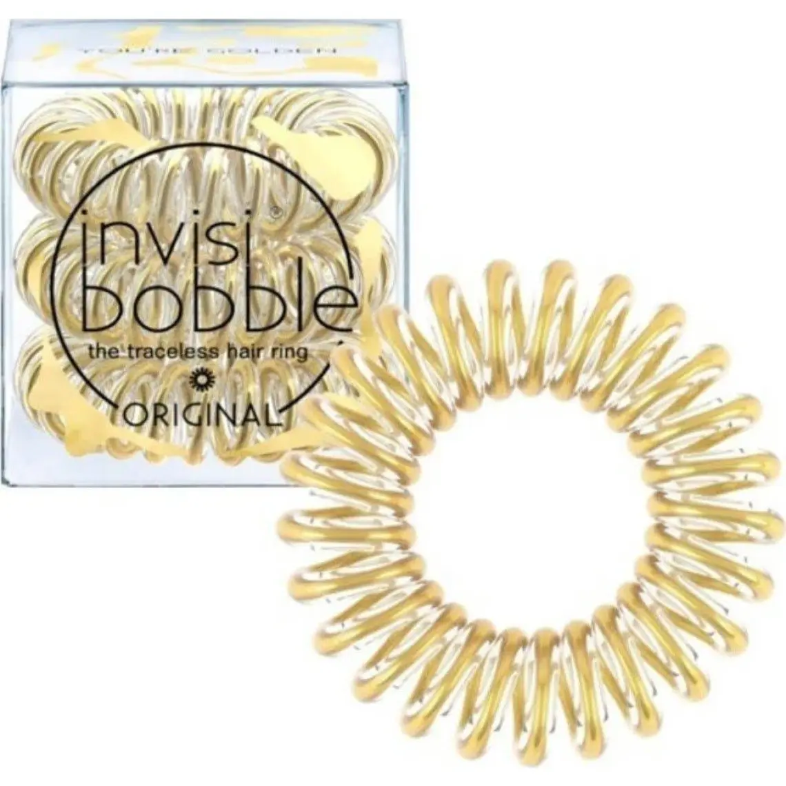 Invisibobble Original Golden Adventure 3’lü Saç Tokası