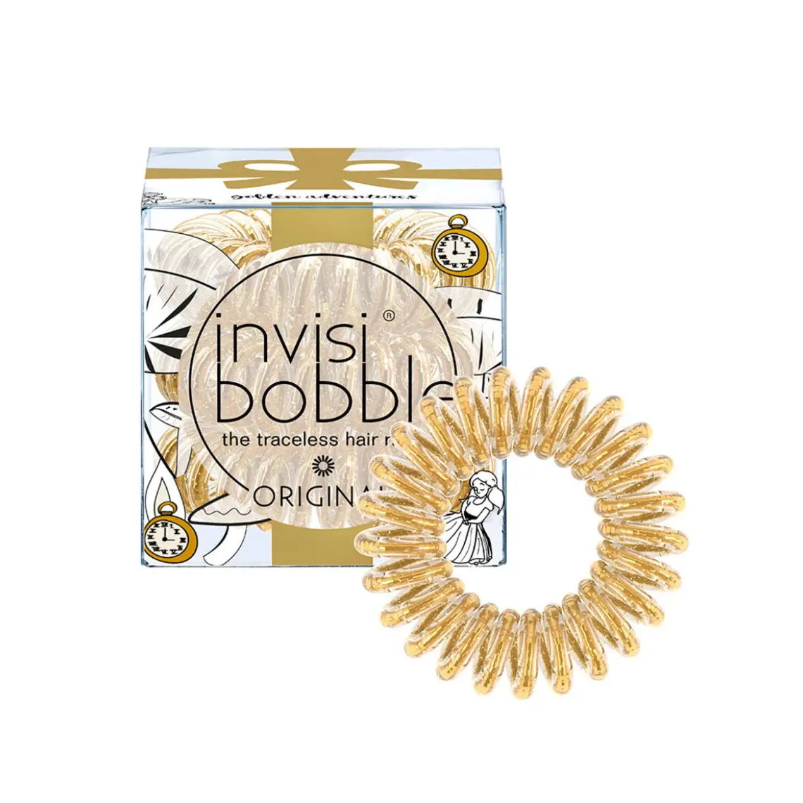 Invisibobble Original Golden Adventure 3’lü Saç Tokası