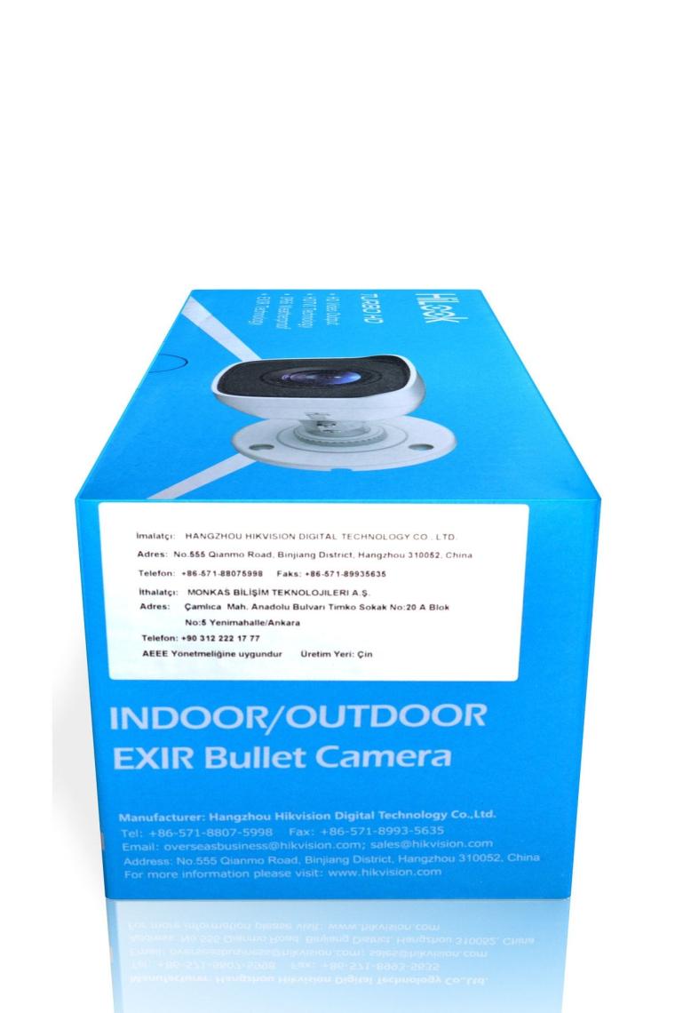 HiLook THC-B120-PC 2 MP 2.8mm Turbo HD Mini EXIR Bullet Güvenlik Kamerası