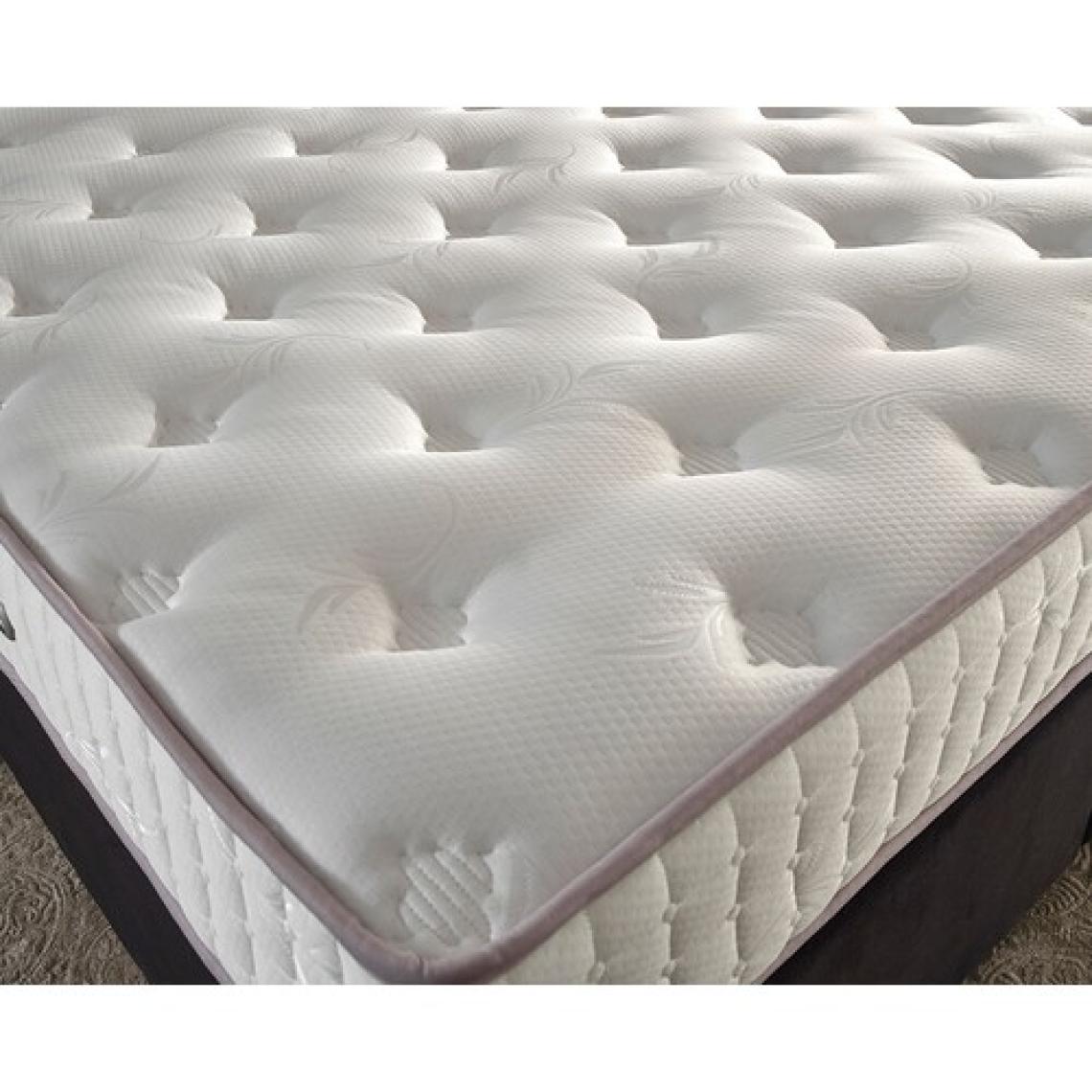 Niron Juliette 120x200 Bir Buçuk Kişilik Lüks Yatak Seti - Siyah Kumaş Baza, Başlık ve Yatak Takımı