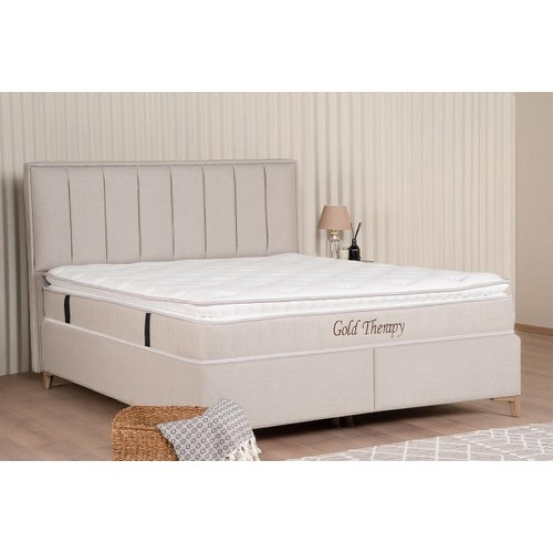 Kilim Mobilya Gold Therapy Set  Sandıklı Baza + Başlık + Yatak
