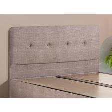 Luna Baza ve Başlık Seti - 150x200 cm Çift Kişilik Kumaş Baza Seti