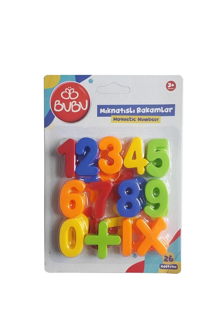 Bubu Mıknatıslı Rakam 25 Parça 00083