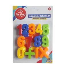 Bubu Mıknatıslı Rakam 25 Parça 00083