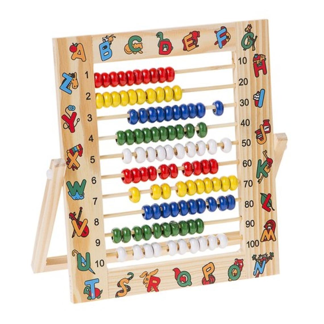 Bu-Bu Ahşap Abaküs Desenli 24.2X21.5Cm.Bubu-Aa0004