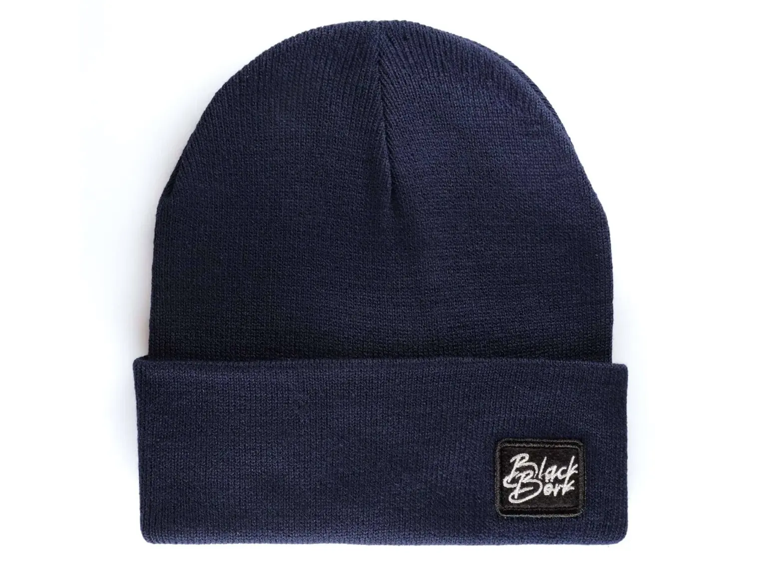 BlackBörk V1 Akrilik Boss - 2 Kod Logolu Unisex Lacivert Bere (Beanie)