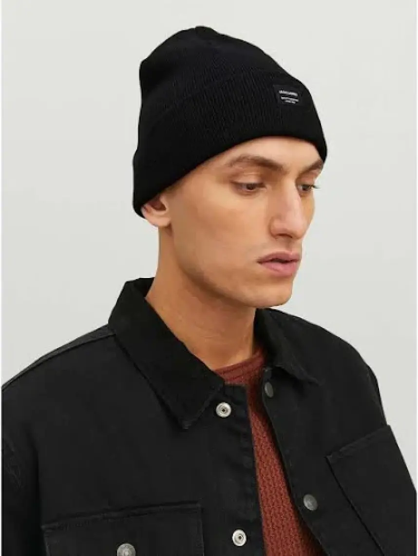 Jack & Jones Jacdna Erkek Siyah Bere 12092815-Black