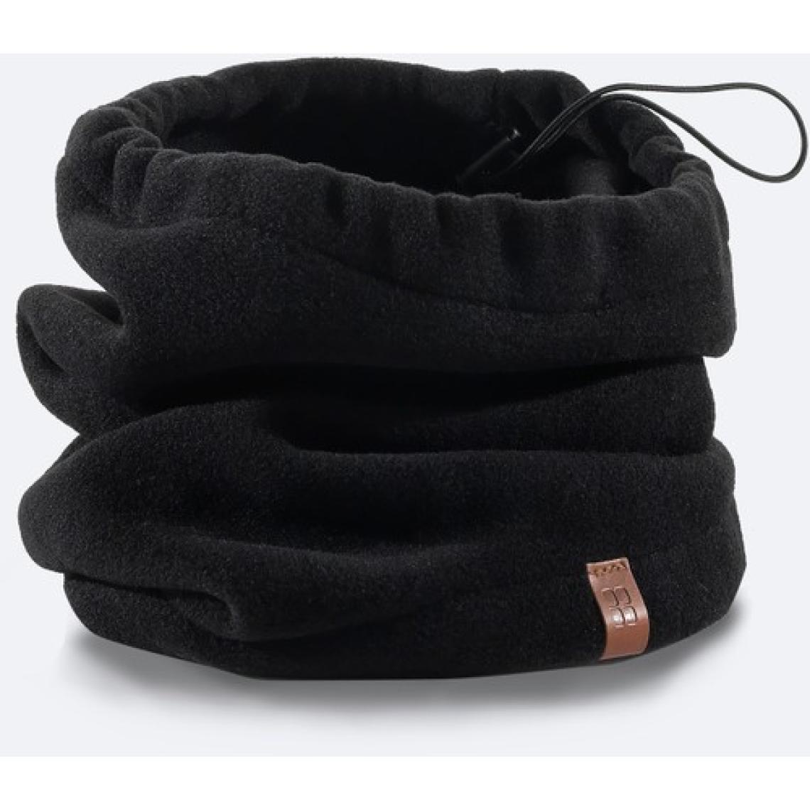 AVVA Erkek Siyah Polar Basic Boyunluk Bere ve Eldiven Seti B009250