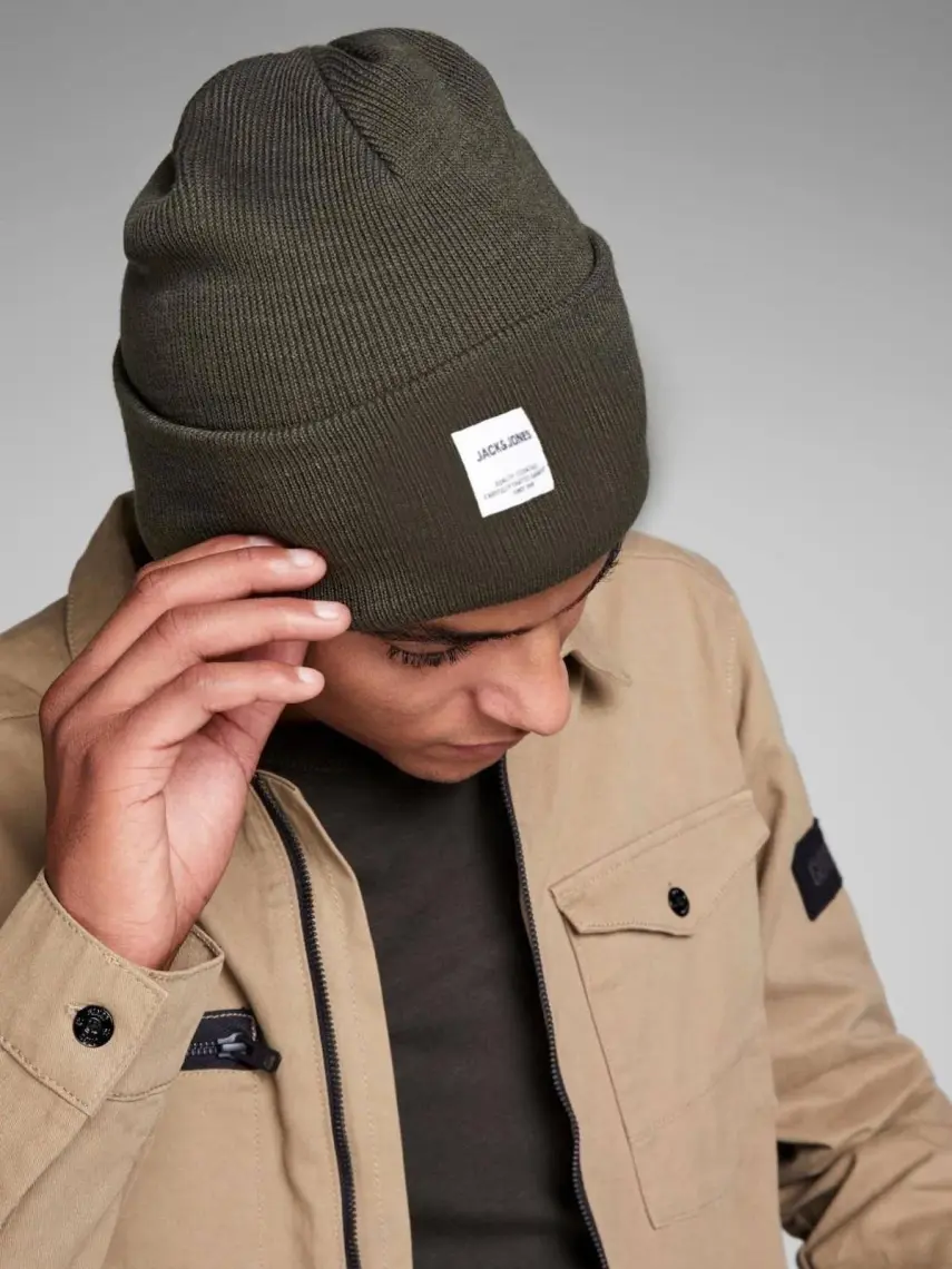 Jack & Jones Erkek YEŞİL Bere