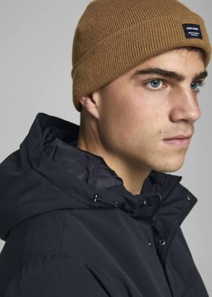 Jack & Jones Jacdna Beanıe Noos Lacivert Erkek Bere 12092815-Navy