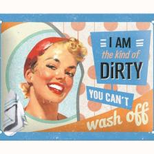 Nostalgic Art The Kind Of Dirty Metal Kabartmalı Pin Up Duvar Panosu (15 X 20 Cm)
