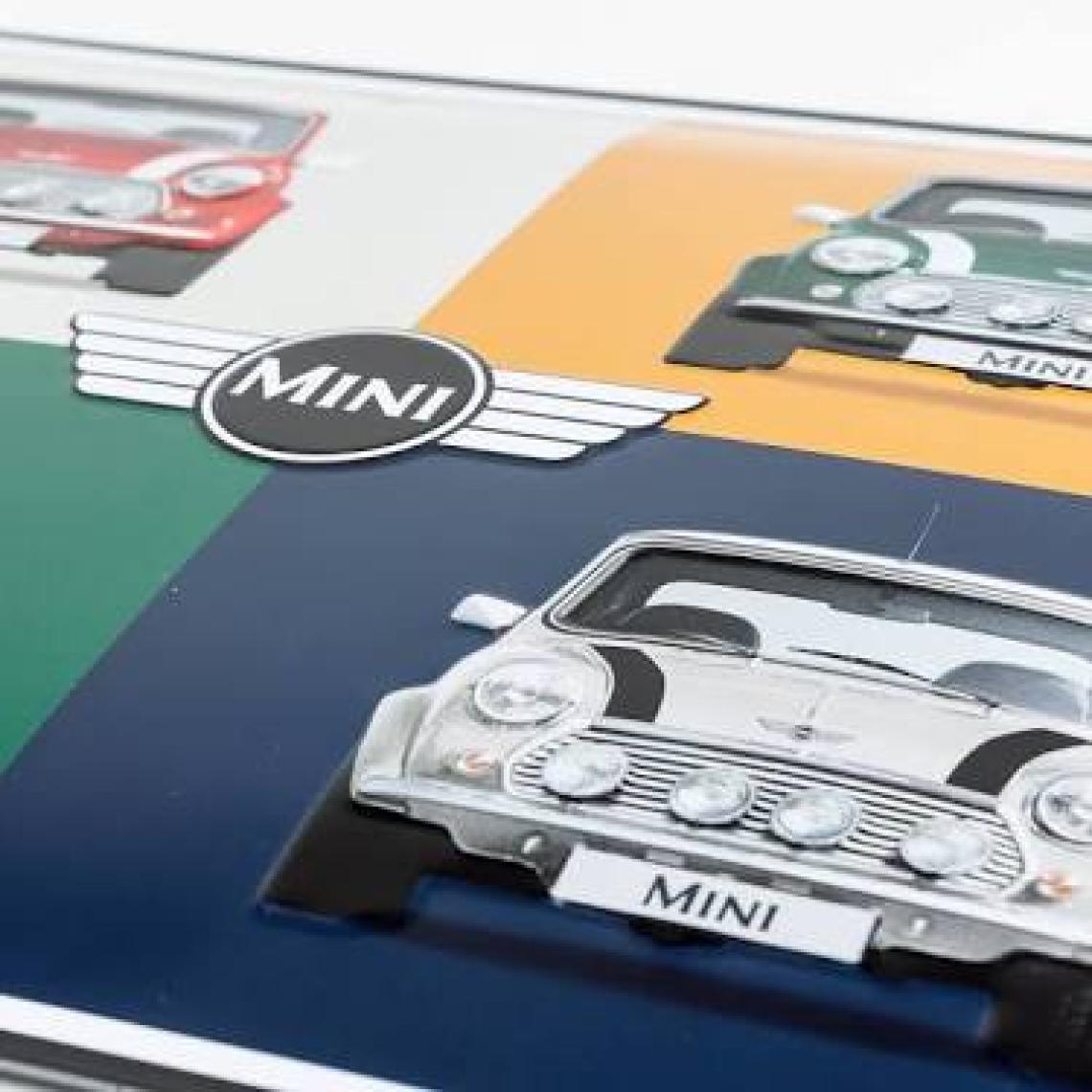 Nostalgic Art Mini 4 Cars Pop Art Metal Pano