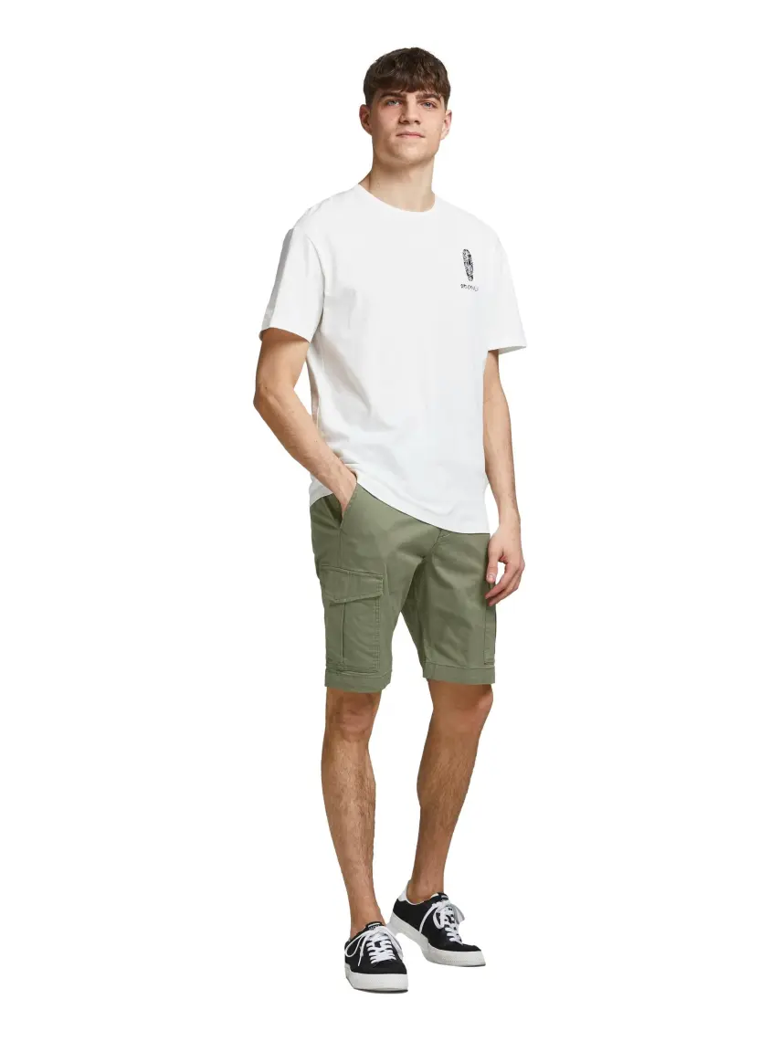 Jack & Jones Joe Erkek Haki Kargo Şort
