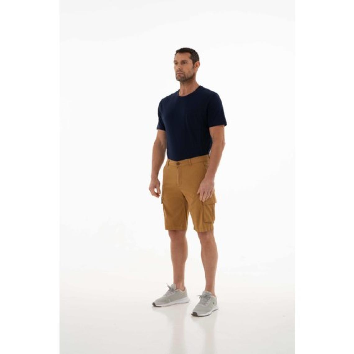 Arma Erkek Kargo Cepli Regular Fit Parça Boyama Kısa Şort Y25505278401