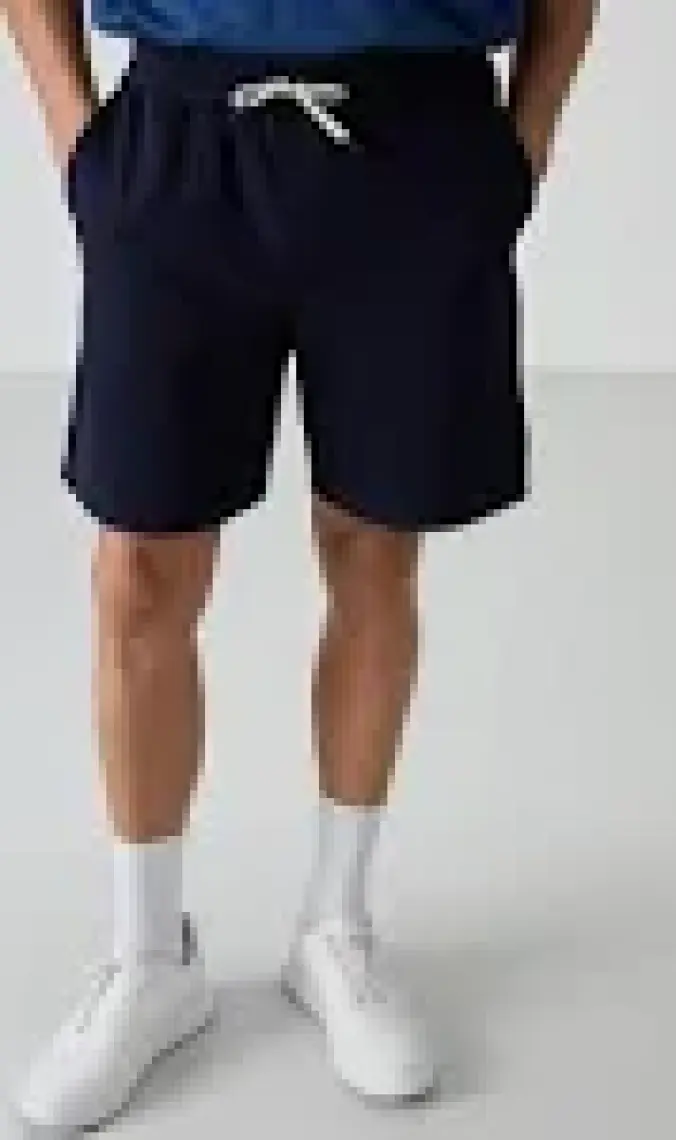 Air Jones Lacivert Pamuklu Kalın Yumuşak Dokulu Comfort Fit Basic Erkek Şort - 81274