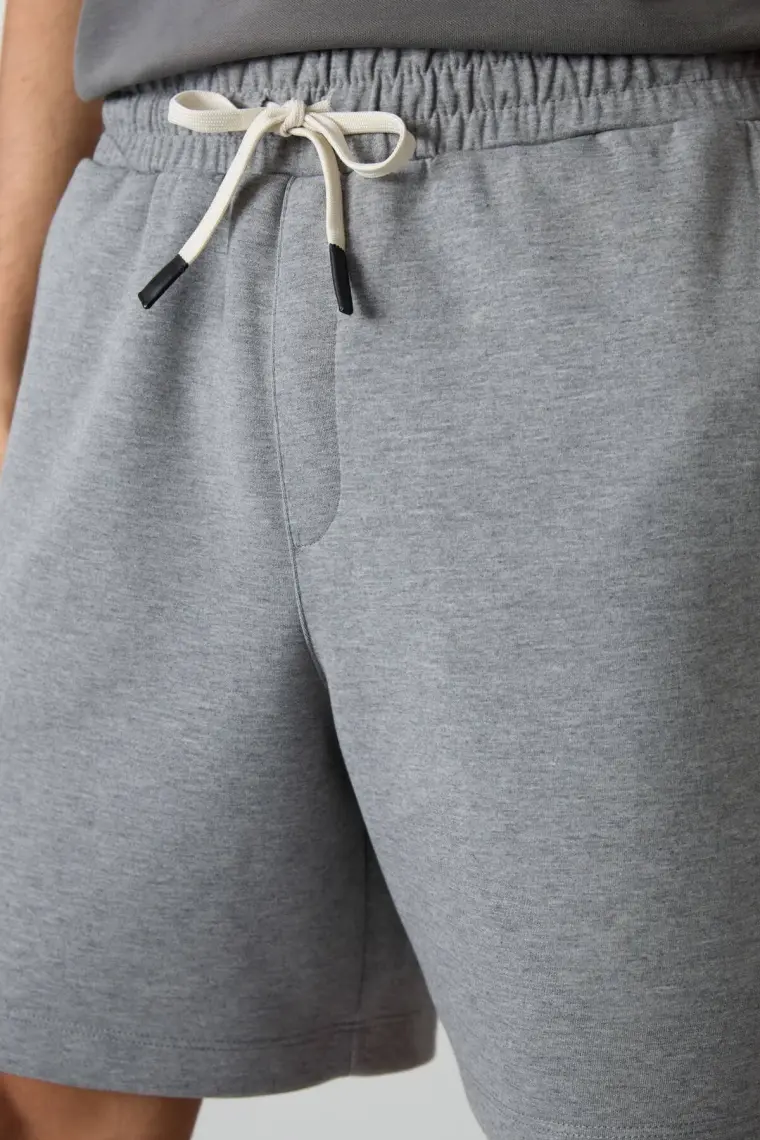 Air Jones Lacivert Pamuklu Kalın Yumuşak Dokulu Comfort Fit Basic Erkek Şort - 81274