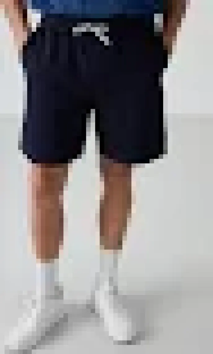 Air Jones Lacivert Pamuklu Kalın Yumuşak Dokulu Comfort Fit Basic Erkek Şort - 81274