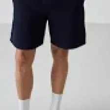 Air Jones Lacivert Pamuklu Kalın Yumuşak Dokulu Comfort Fit Basic Erkek Şort - 81274