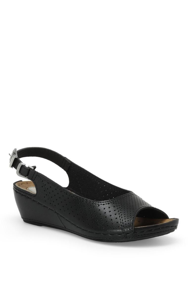 162750.z3fx Siyah Kadın Comfort Sandalet