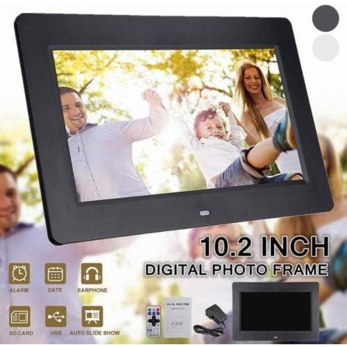 Kingboss Dijital Fotoğraf Çerçevesi Tft LCD 10'' Ekran - Uzaktan Kumandalı