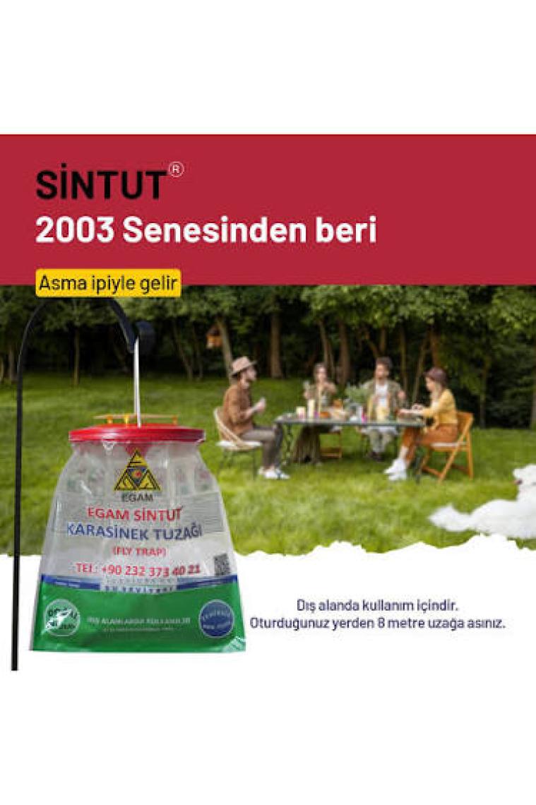 Sintut 3 Adet Sintut L | Karasinek Tuzağı