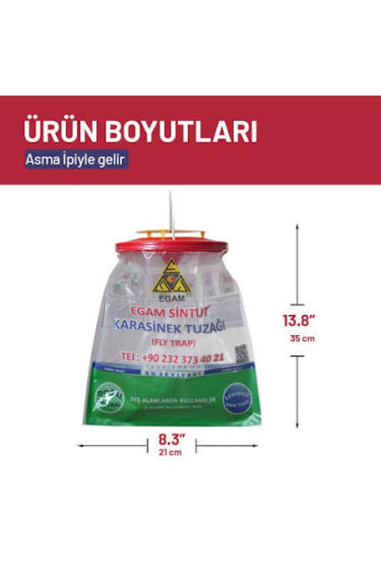 Sintut 3 Adet Sintut L | Karasinek Tuzağı
