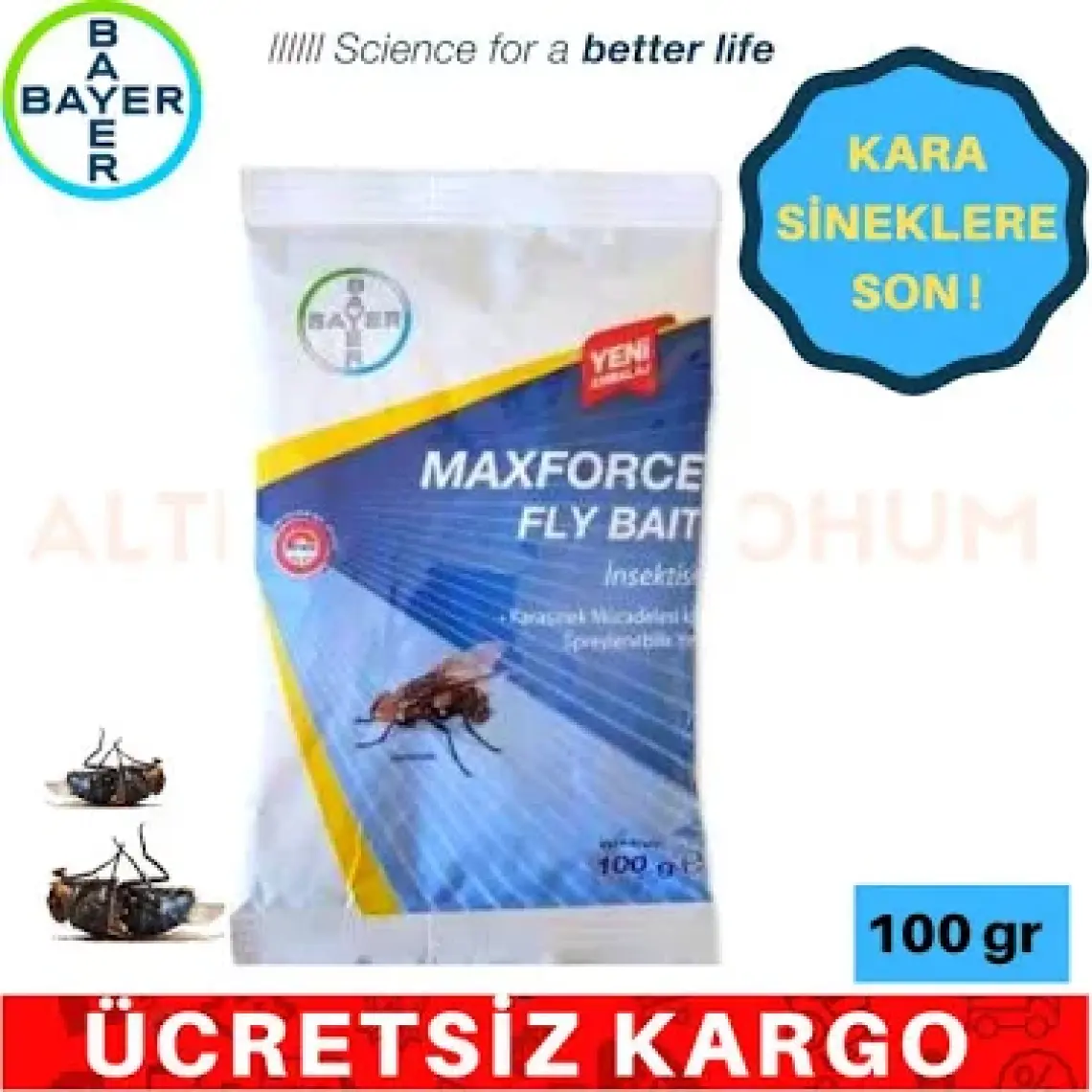 Bayer Maxforce Fly Bait Sinek Kovucu 100 gr