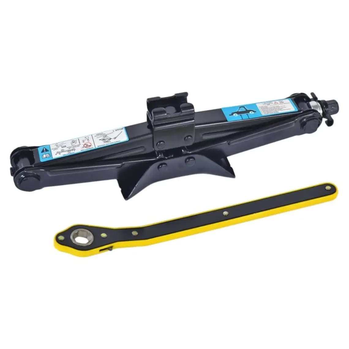 Leader Scissor Jack Makaslı Oto Kriko Mekanik 1,5 Ton Otomatik Kollu