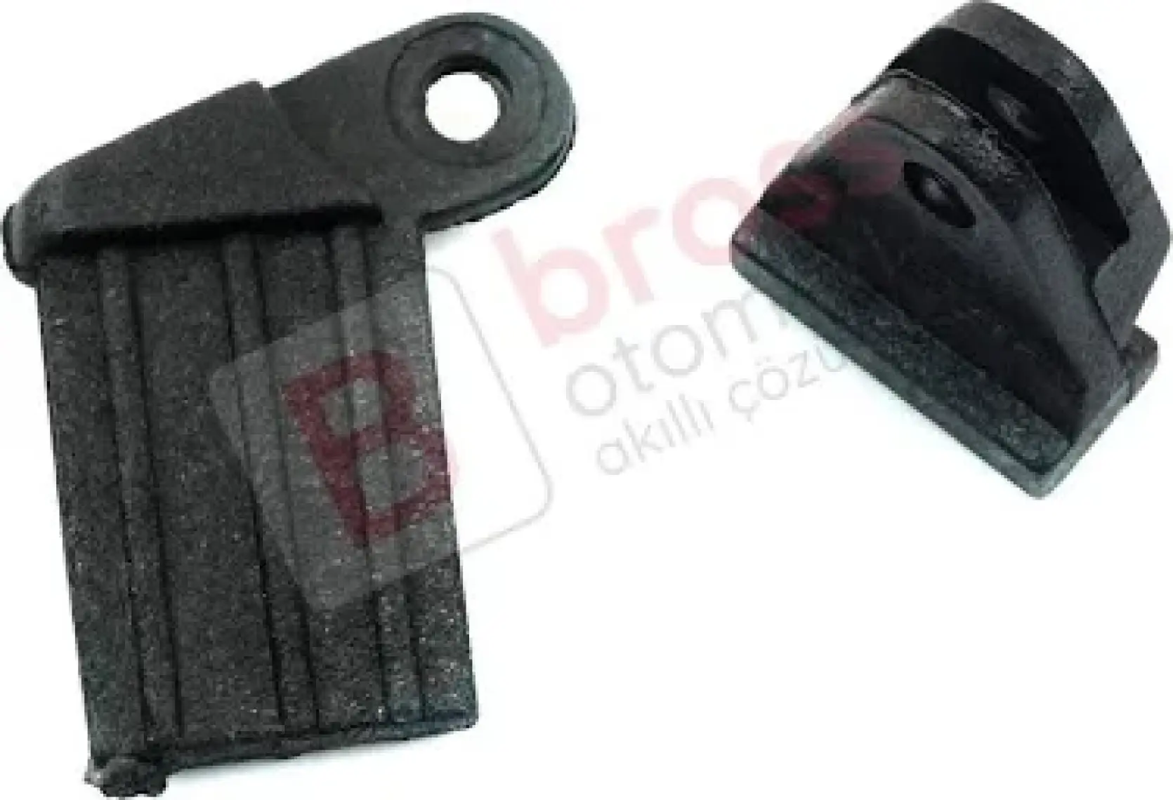 Bross Otomotiv BDP204 BMW E38 E39 E46 Mercedes W140 W124 W210 W211 Opel Vectra C için Arka Cam Perde Kızak Klips Seti