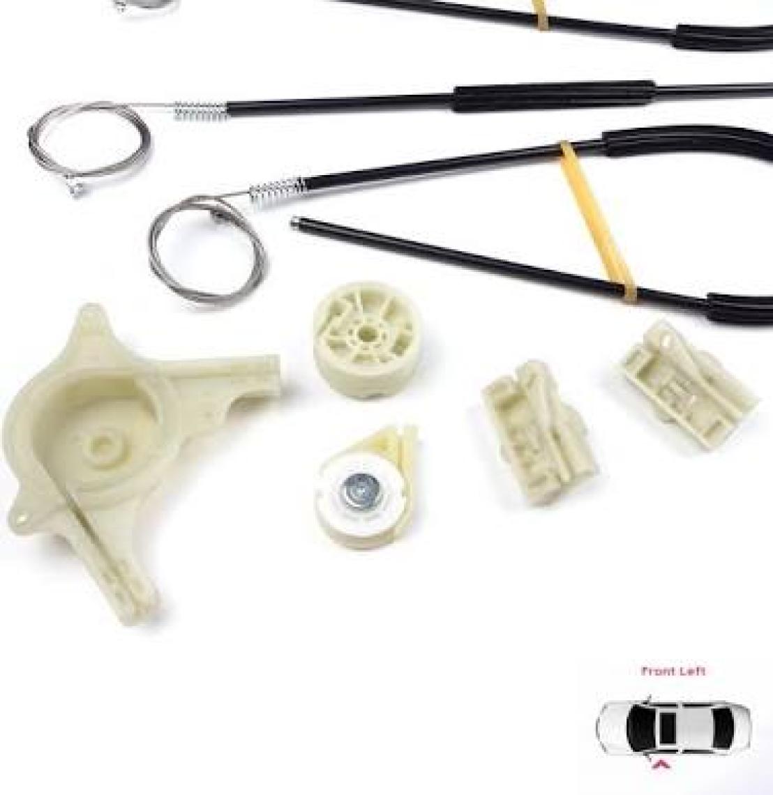 Mercedes Vito Viano Mixto MK2 W639 2003-2010 6397200046 İçin Ön Sol Kapı Cam Kriko Tamir Seti