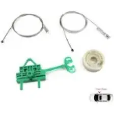 Fiat Linea 323 110 2007-2018 51892560 İçin Elektrikli Ön Sağ Kapı Cam Kriko Tamir Seti