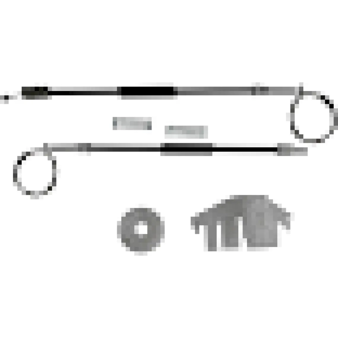 Peugeot 406 8B 8E/F 1995-2004 4/5 Kapı 9221F6 İçin Ön Sol Kapı Cam Kriko Tamir Seti