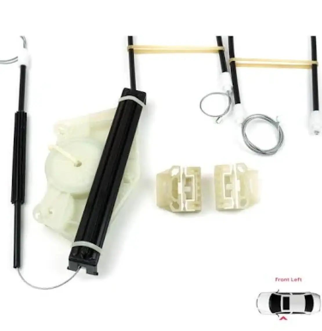Seat Toledo MK2 1998-2004 Leon MK1 1999-2006 1M0837461A İçin Elektrikli Ön Sol Cam Kriko Tamir Seti