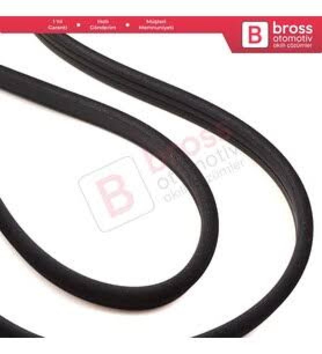Bross Otomotiv  BSR550 Mercedes W124 W201 W202 W203 İçin Sunroof Conta Fitil A1247800298
