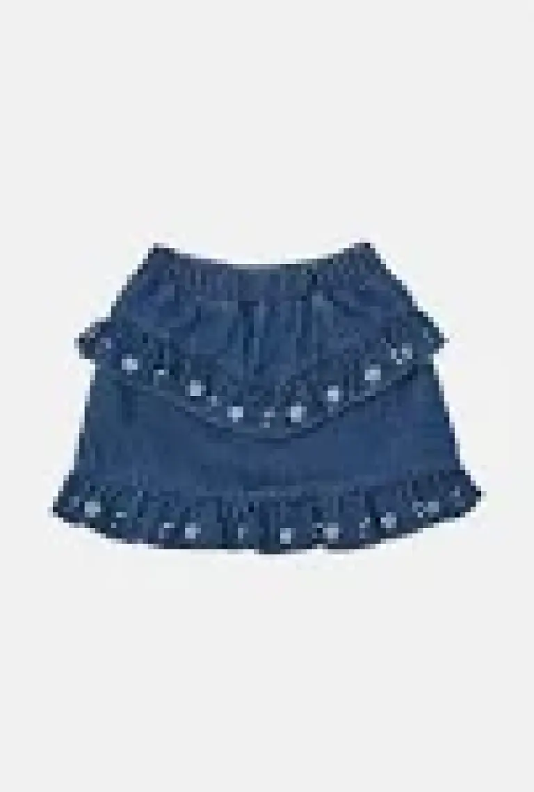 BG Baby Kız Bebek Lacivert Etek 23PSSBG2302