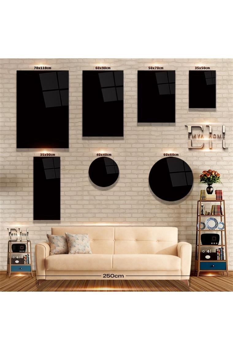 Emya Home Modern Cam Saat - 40 cm