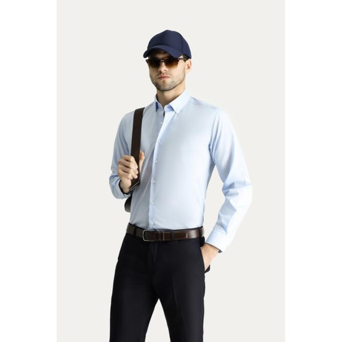 Uzun Kol Regular Fit Non Iron Ütü Gerektirmeyen Pamuklu Gömlek