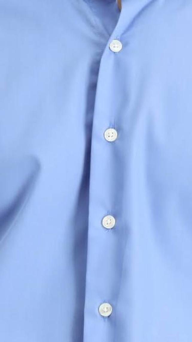 Uzun Kol Slim Fit Dar Kesim Non Iron Ütü Gerektirmeyen Pamuklu Gömlek