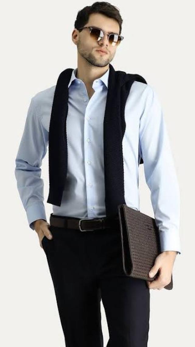 Uzun Kol Regular Fit Non Iron Ütü Gerektirmeyen Pamuklu Gömlek