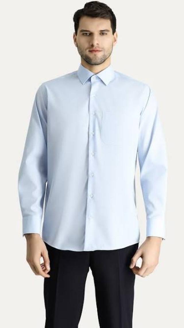 Uzun Kol Regular Fit Non Iron Ütü Gerektirmeyen Pamuklu Gömlek